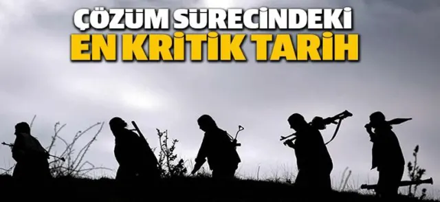 Çözüm sürecindeki en kritik tarih