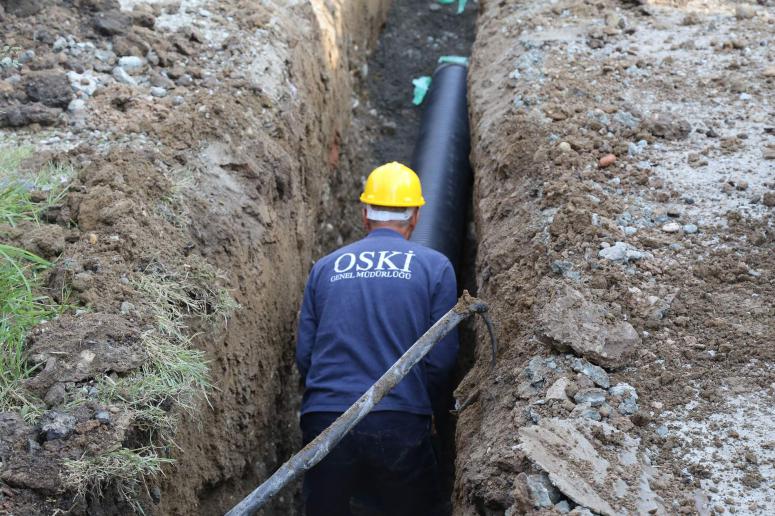 OSKİ ALTYAPI YATIRIMLARINA DEVAM EDİYOR