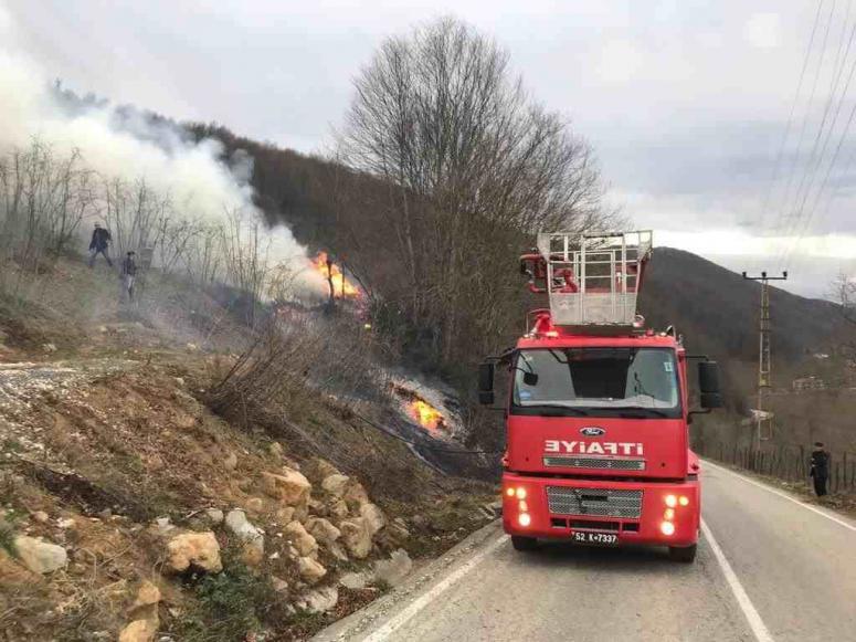 ORDU İTFAİYESİNDEN ÜRETİCİLERE UYARI